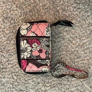 Vera Bradley Wrist Wallet with Phone Holder
